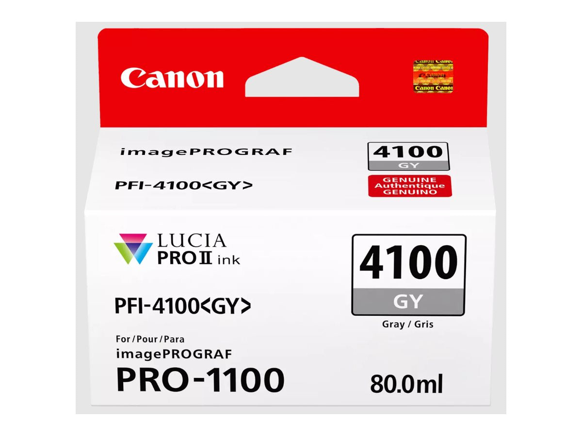 CANON INK PFI-4100 Grey tank - Vorderansicht