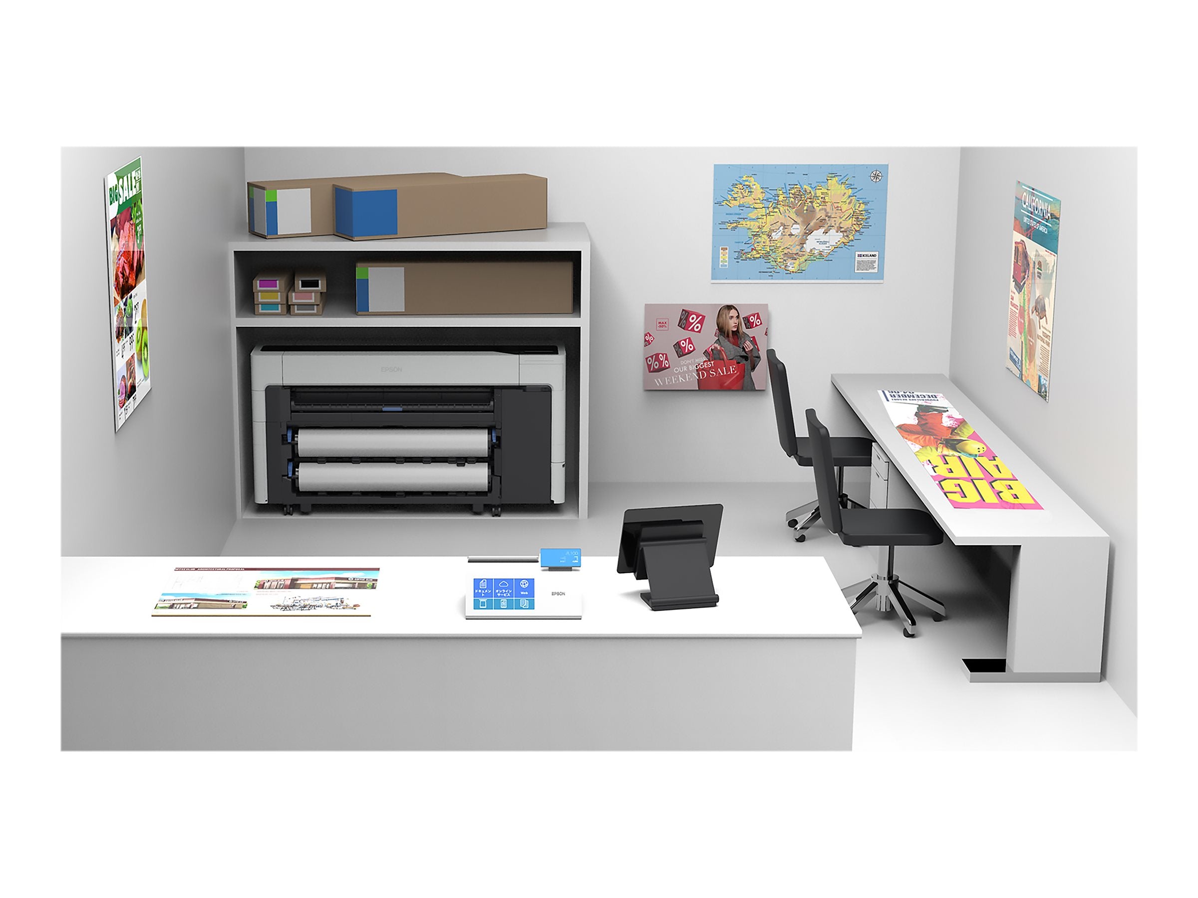 EPSON SureColor SC-T5700D Vorderansicht