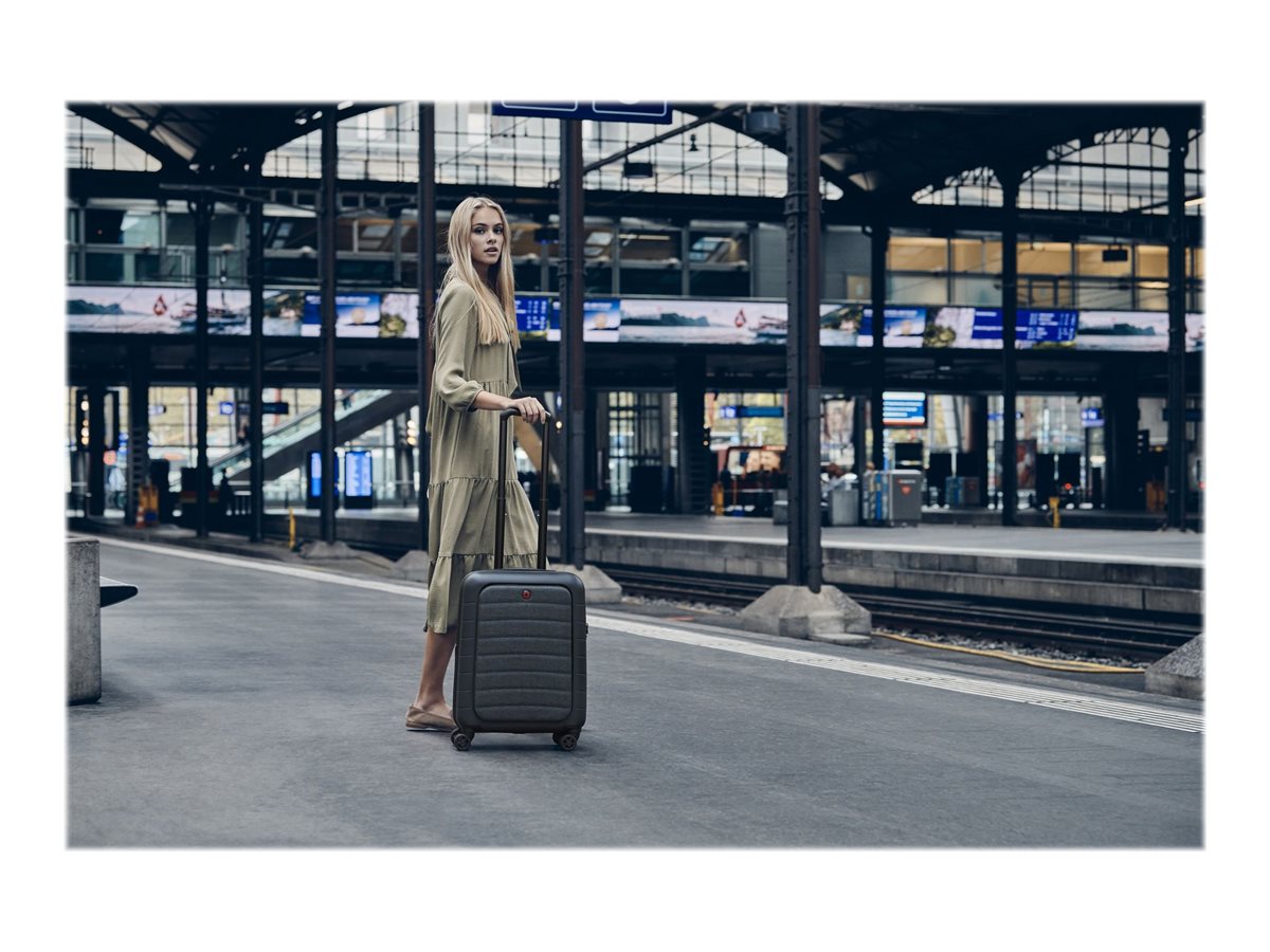 WENGER Syntry Carry-On Case mit Laptopfach geöffnet