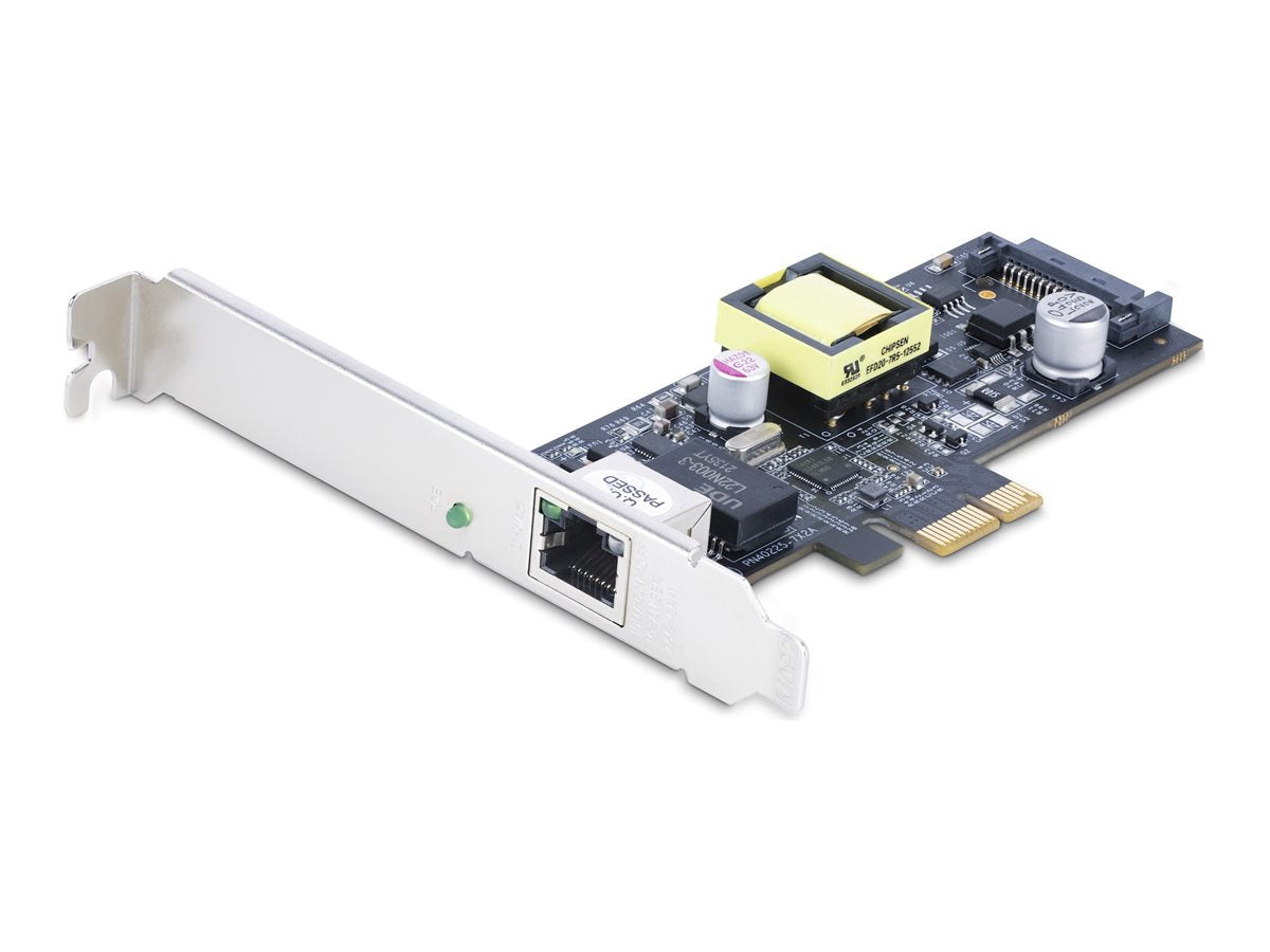STARTECH.COM 1-Port 2.5Gbps PoE Netzwerkkarte Vorderansicht
