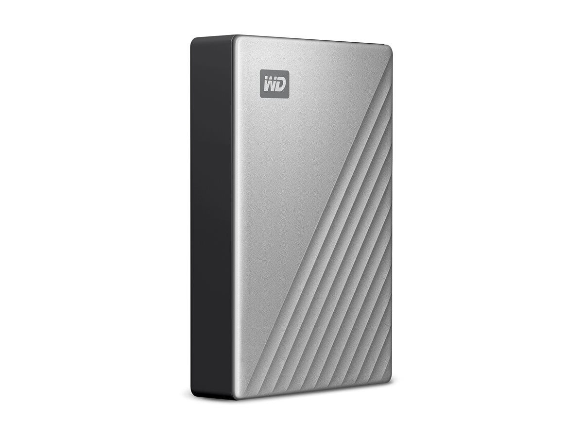 WD My Passport Ultra Mac 6TB Silver Detailansicht