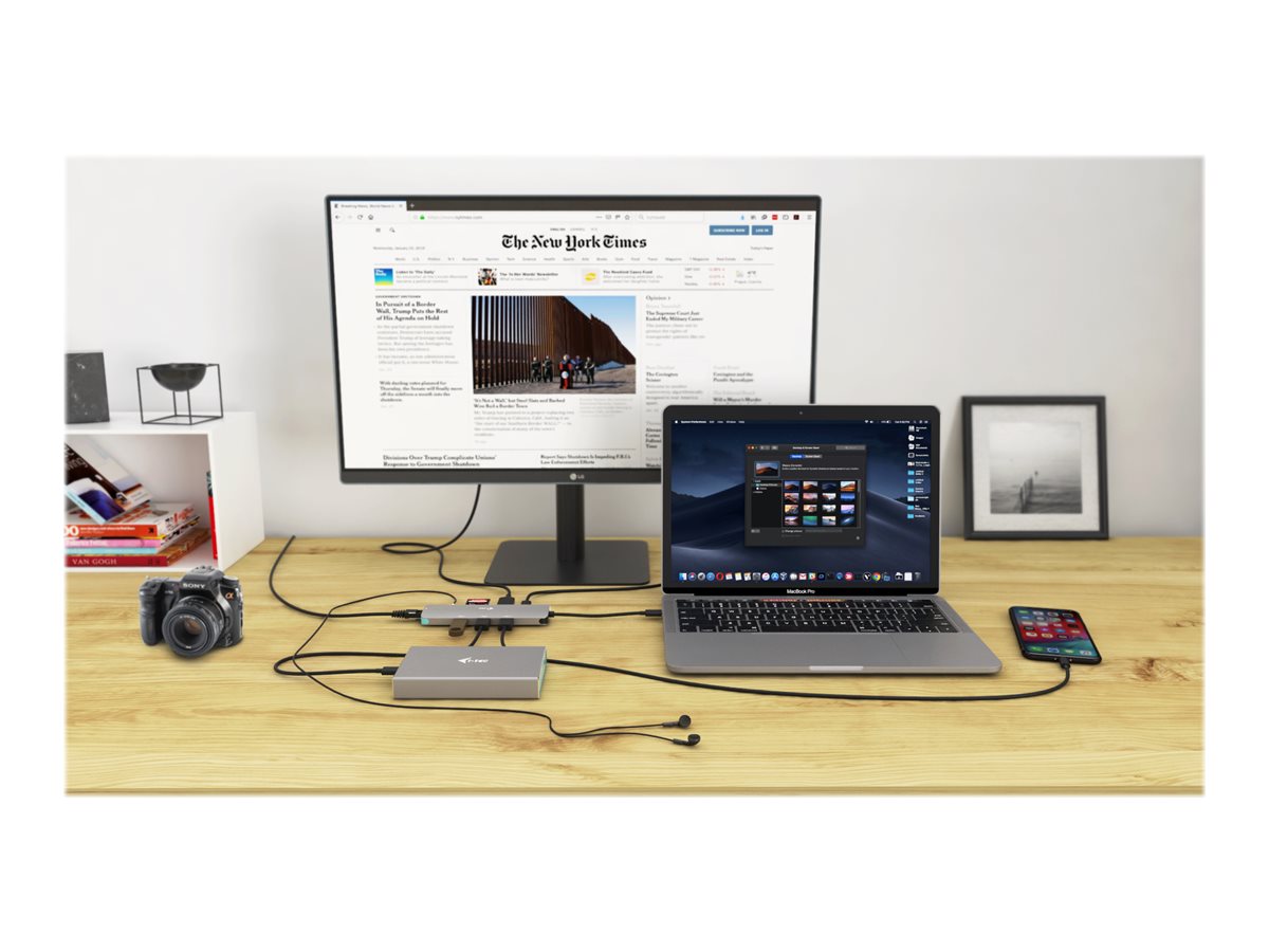 I-TEC USB C Metal Nano Docking Station Detailansicht