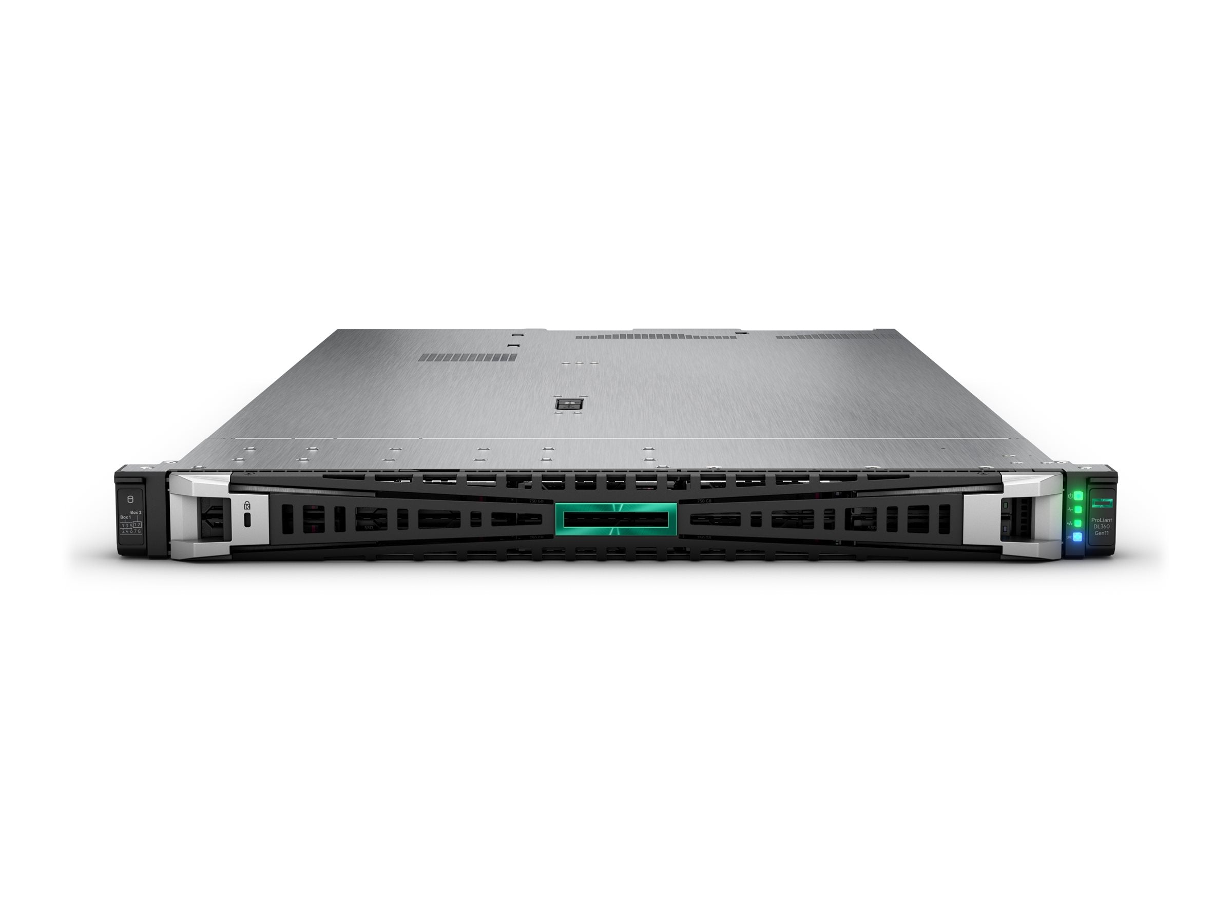 HPE ProLiant DL360 Gen11 1HE Xeon-S 4509Y 8-Core 2.6GHz 2x32GB-R 8xSFF Hot Plug 2x480GB SSD MR408i-o 2x1000W Server