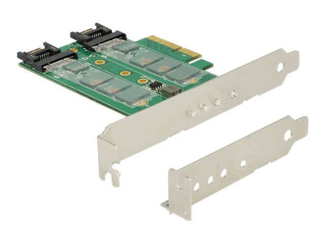 DELOCK PCI Express Karte Vorderansicht