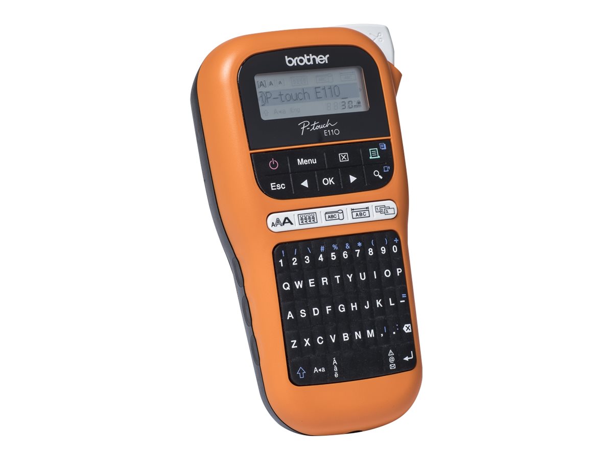 BROTHER P-TOUCH PTE110 Beschriftungsgerät Detailansicht