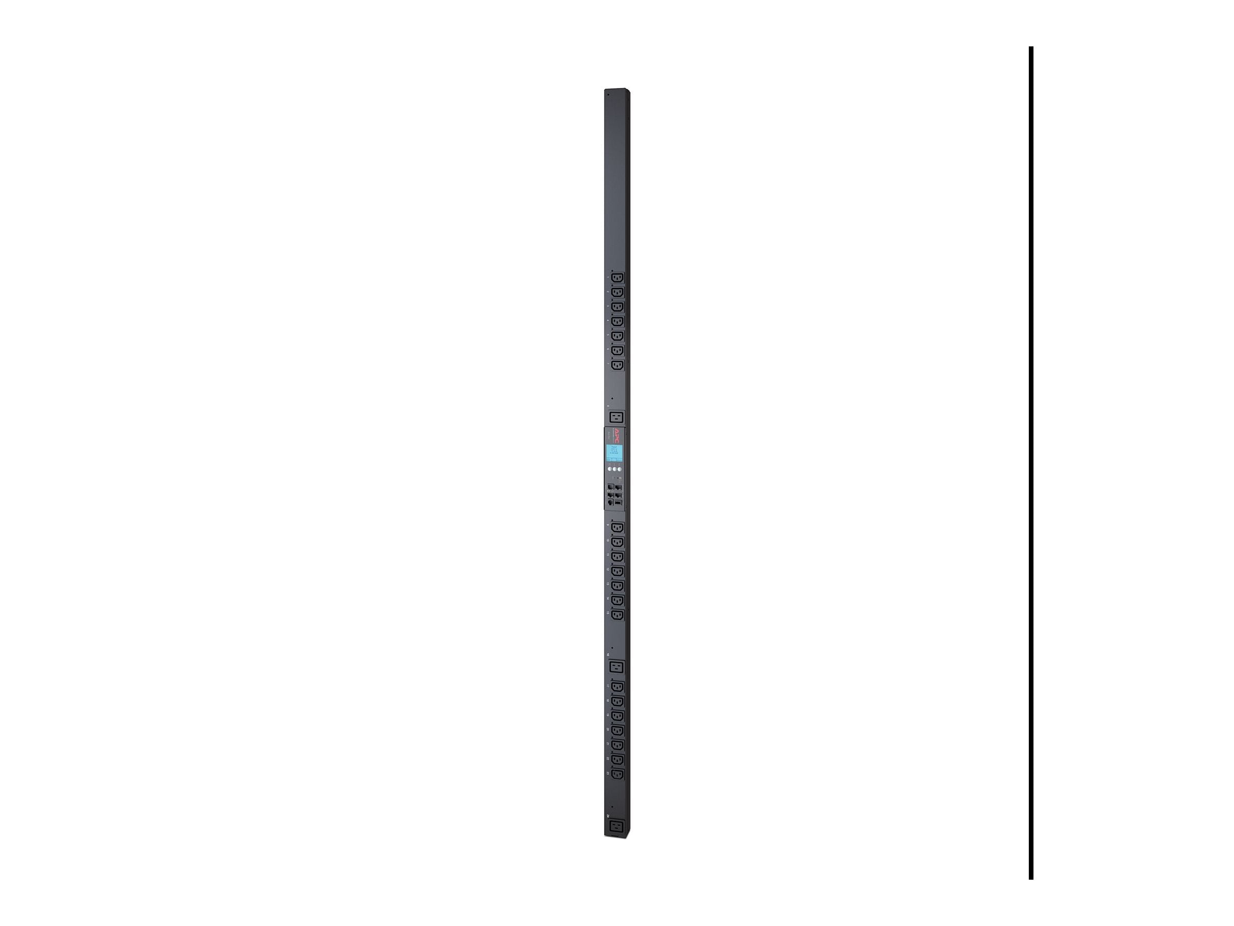 Vorderansicht APC Metered-by-Outlet with Switching Rack PDU ZeroU 2G