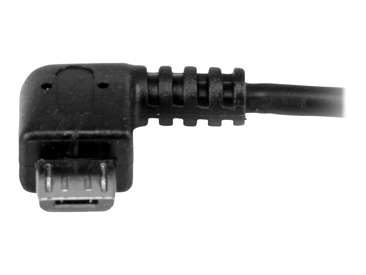STARTECH.COM 5in Right Angle Micro USB to USB OTG Host Adapter M/F - Anschlussansicht