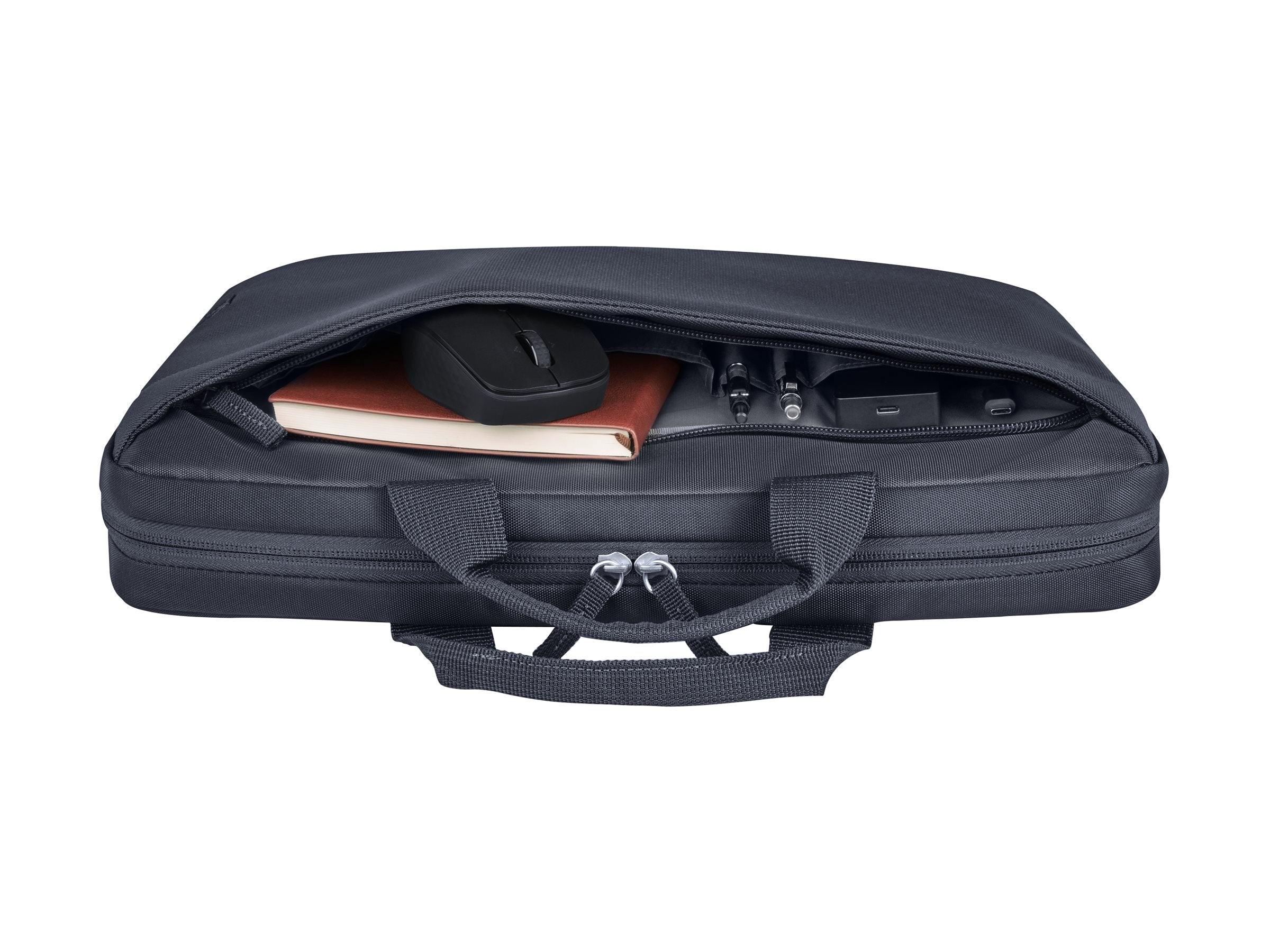 HP Evday 35,56cm 14Zoll Odyssey Gray Laptop Briefcase Vorderansicht