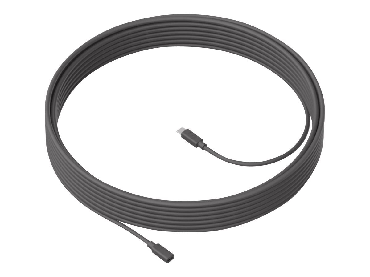 LOGITECH MeetUp Mikrofonverlängerungskabel 10 m - Kabelclip