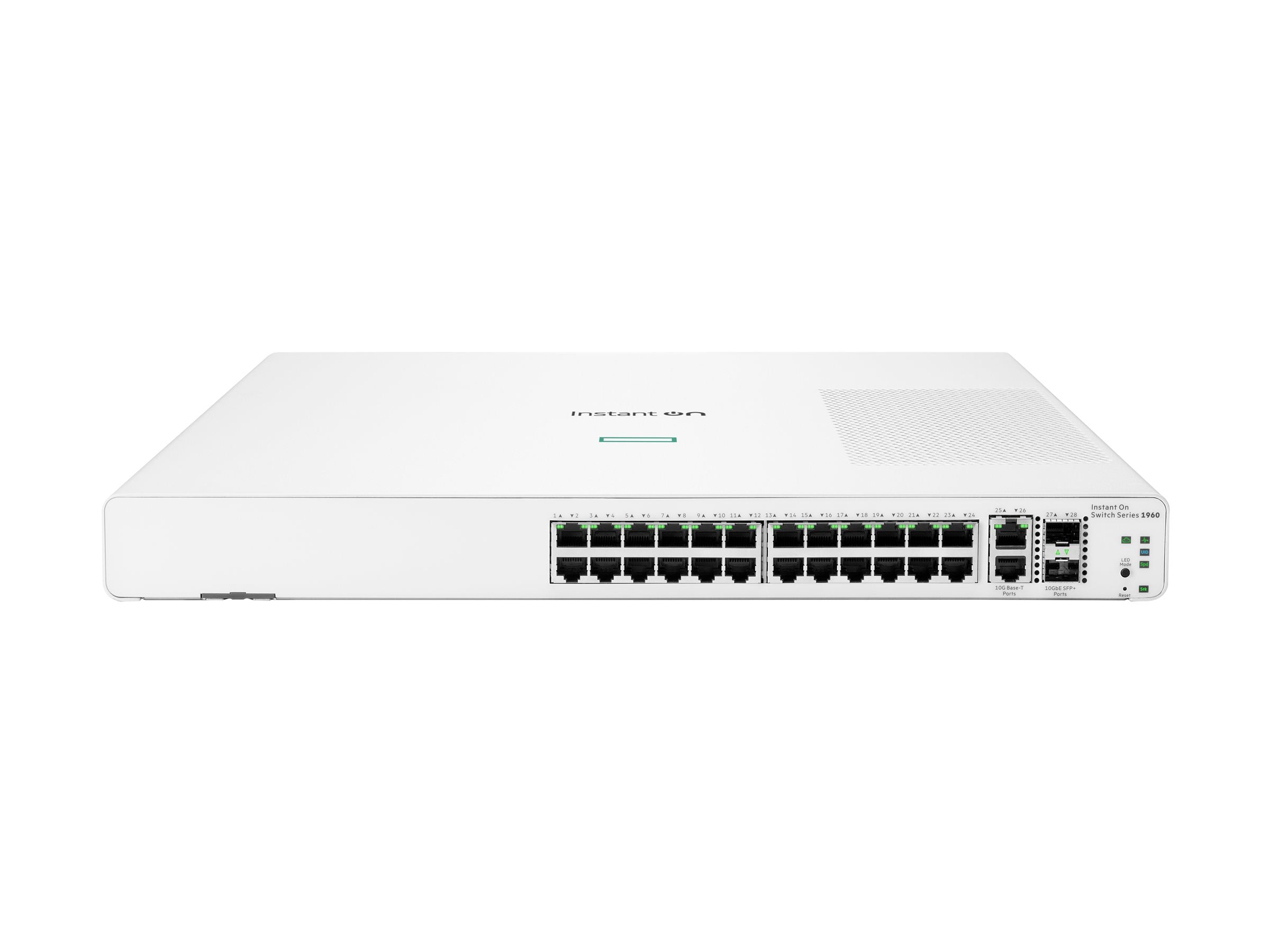 ARUBA HPE Networking Instant On Switch 24p Gigabit Detailansicht