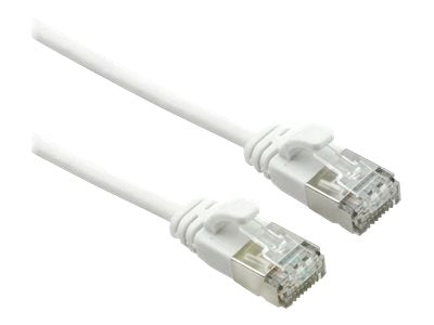 ROLINE U/FTP DataCenter Patchkabel Kat.6A Class EA LSOH slim weiss 3m - Detailansicht