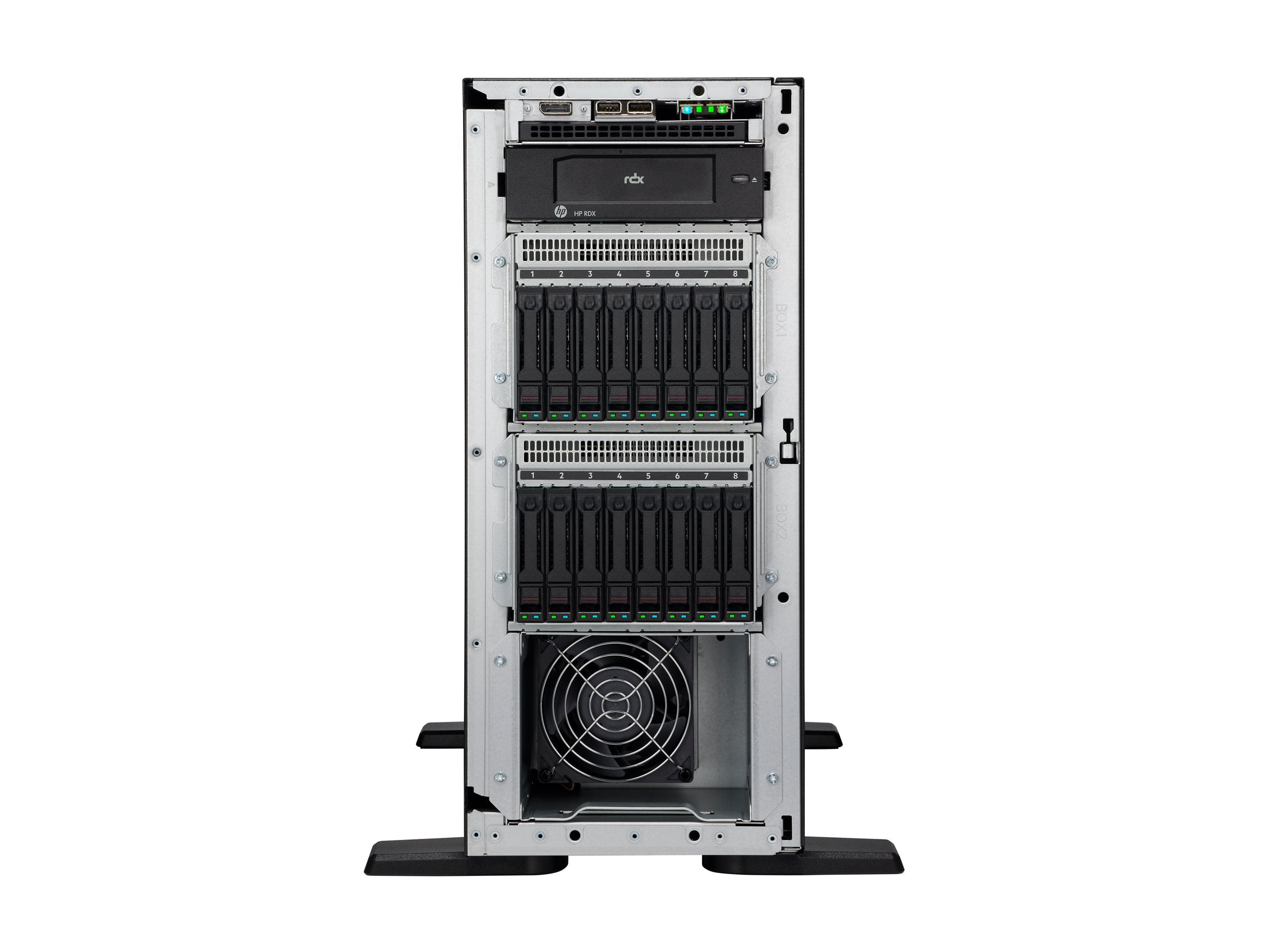 HPE ProLiant ML110 Gen11 Tower Xeon-S 4510 12-Core 2.4GHz 2x32GB-R 8xSFF NS204i-u MR408i-o 2x1000W Server