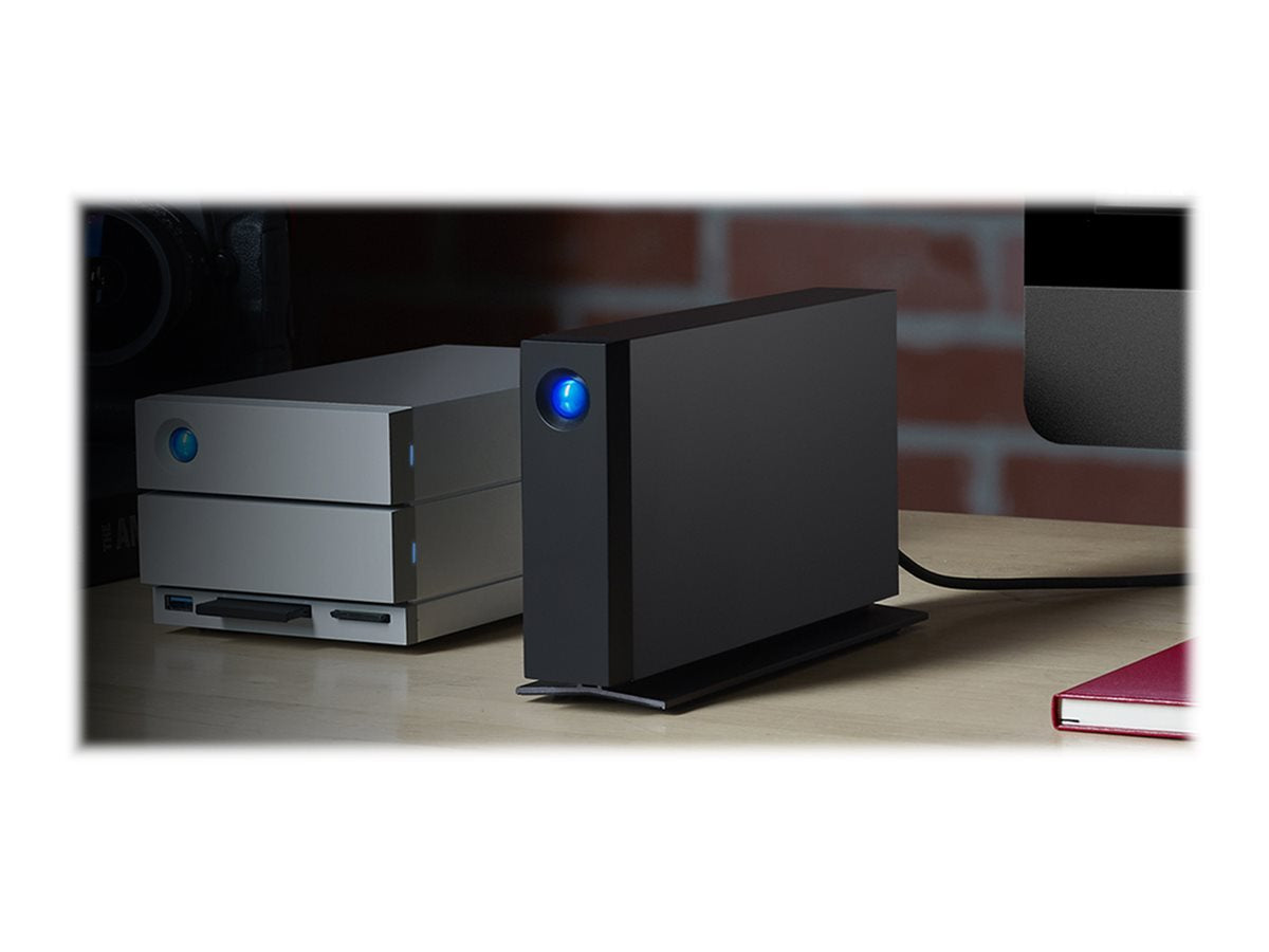 LACIE d2 Professional USB-C 4TB Festplatte Vorderansicht