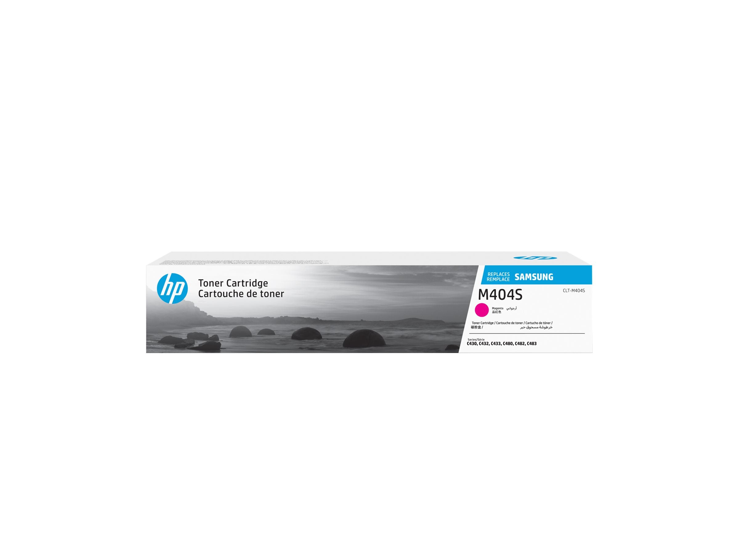 SAMSUNG original Toner cartridge LT-M404S/ELS Magenta Seitenansicht