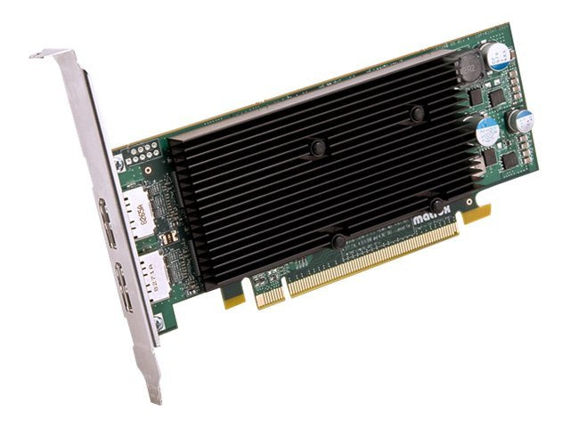 MATROX M9128 1024MB Low Profile PCI-E DualHead DisplayPort Vorderansicht