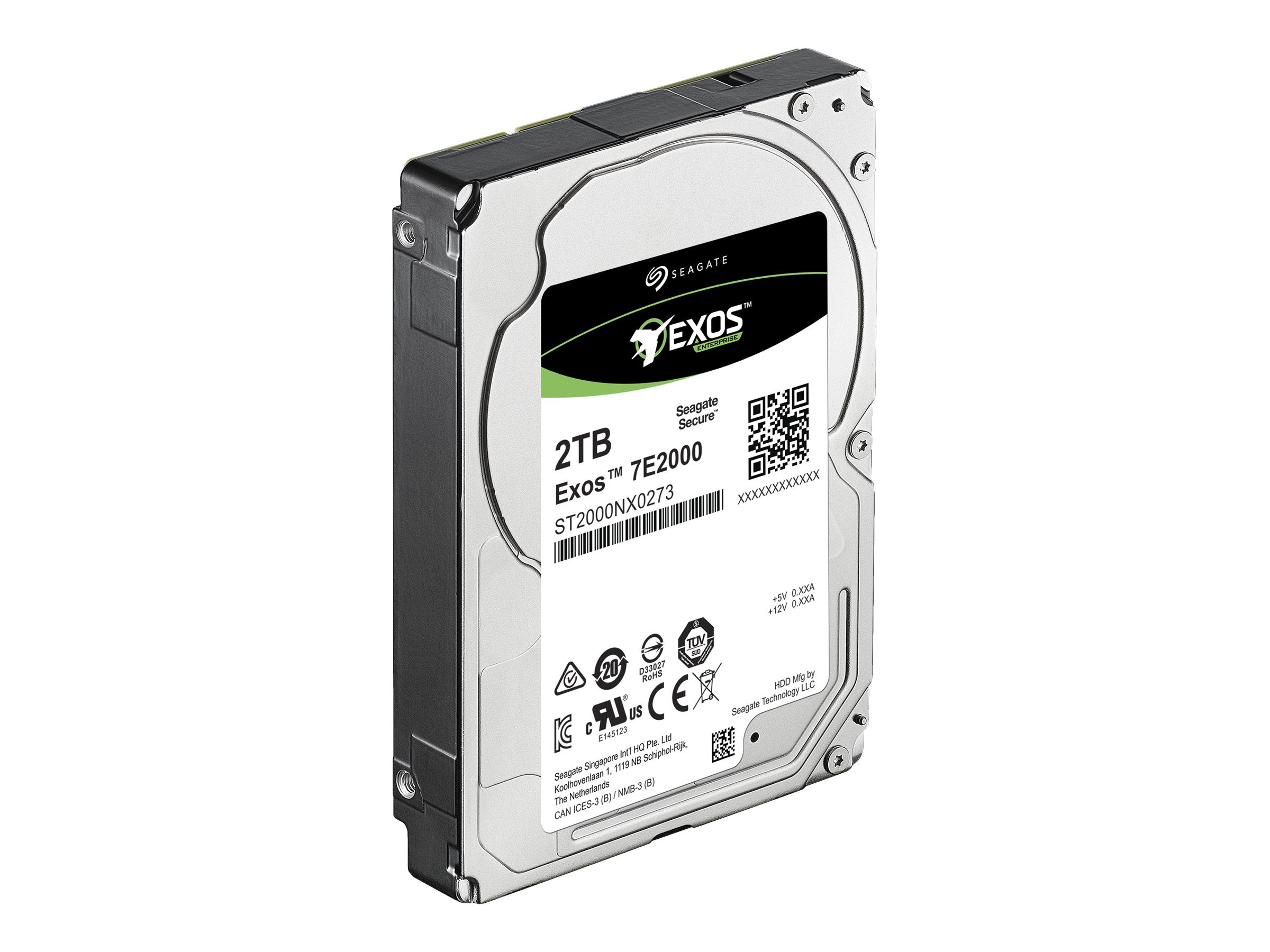 SEAGATE EXOS 7E2000 Seitenansicht