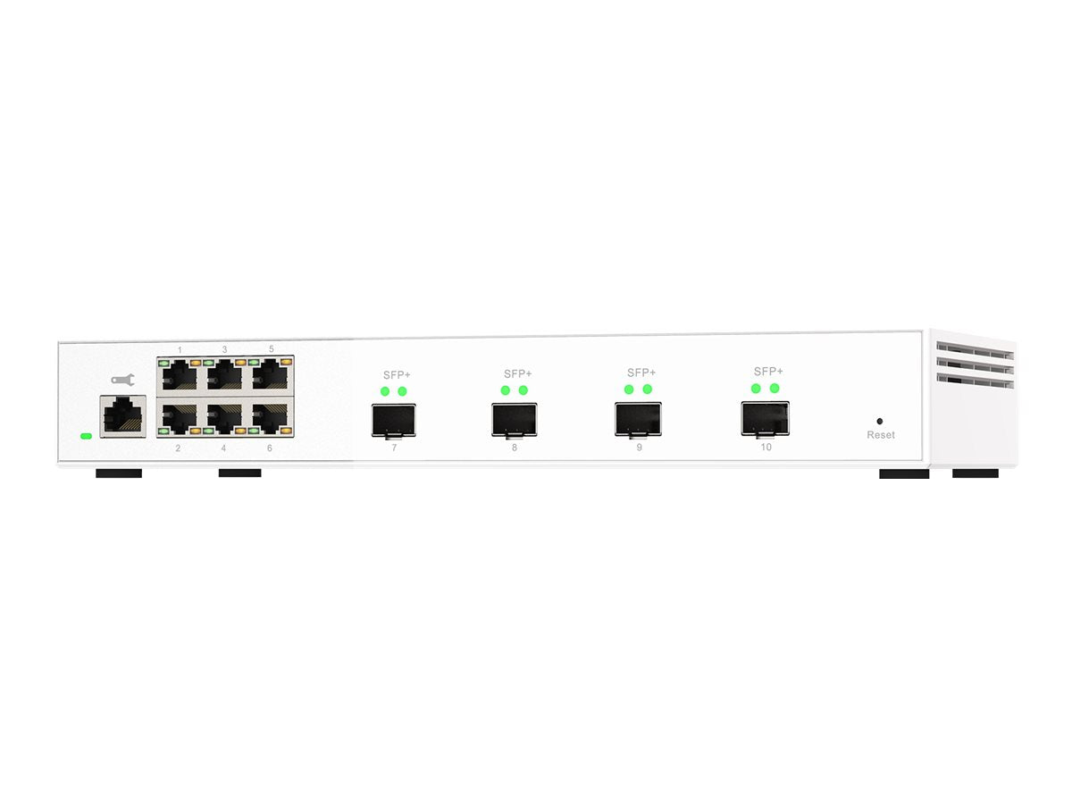 QNAP QSW-M2108-2S Switch Vorderansicht