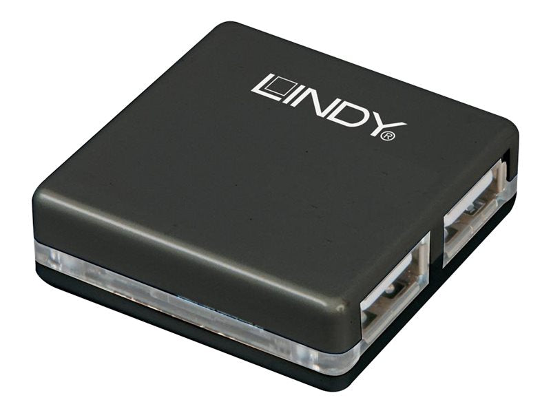 LINDY USB 2.0 Mini Hub 4 Port Verpackung