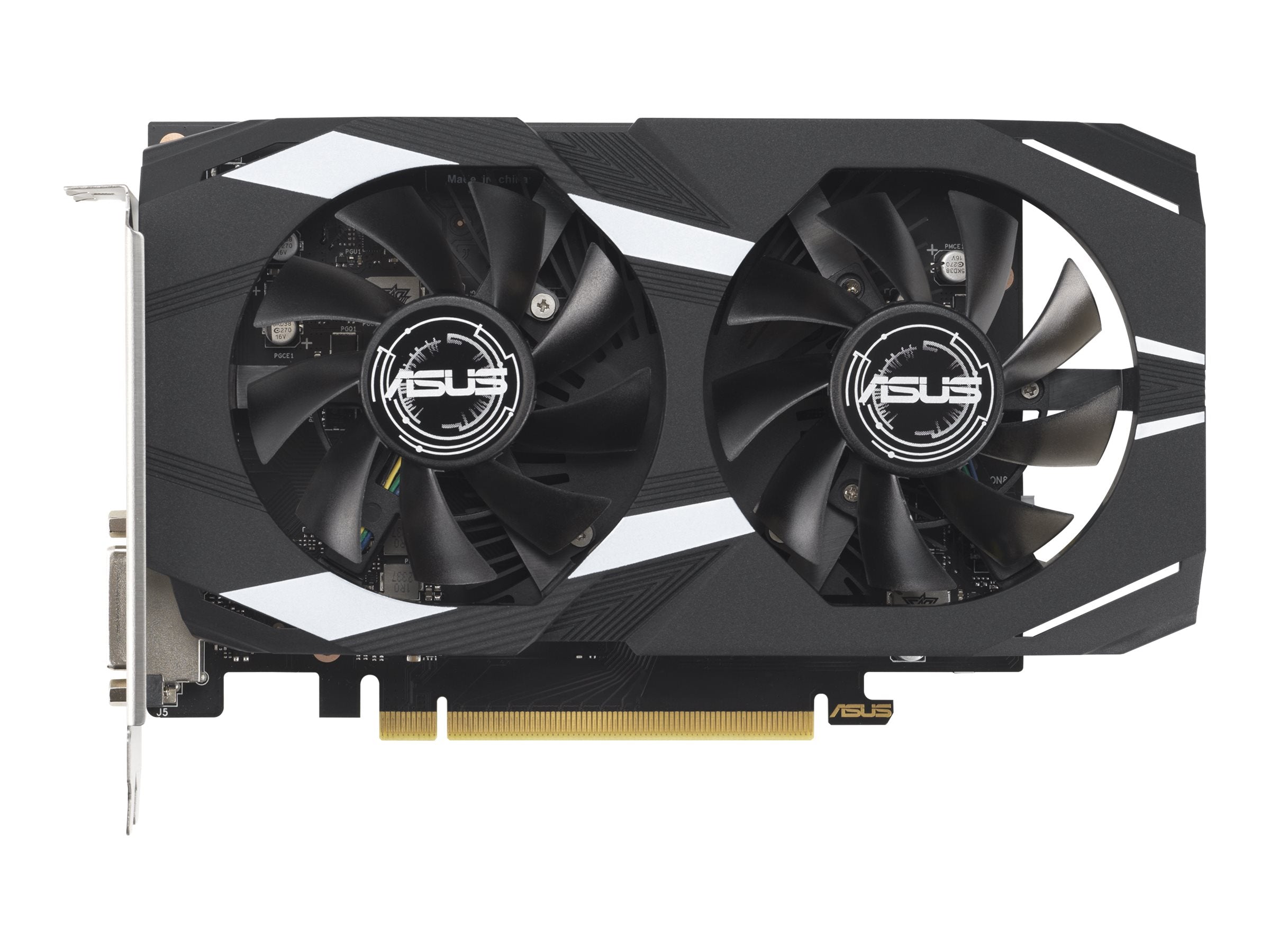 ASUS DUAL RTX 3050 OC 6GB Grafikkarte Vorderansicht