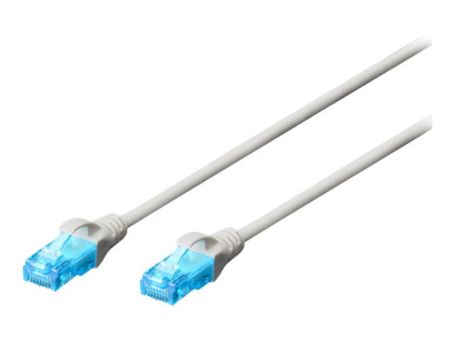 DIGITUS CAT 5e U-UTP Patchkabel PVC AWG 26/7 Länge 1 m Vorderansicht