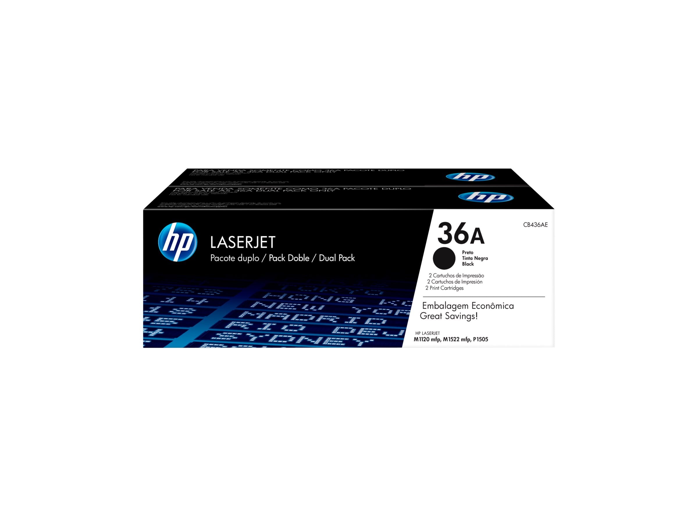 HP 36A Tonerpatrone Verpackung