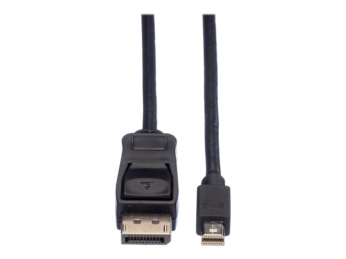 VALUE DisplayPort Kabel DP ST - Mini DP ST schwarz 3m Verpackung