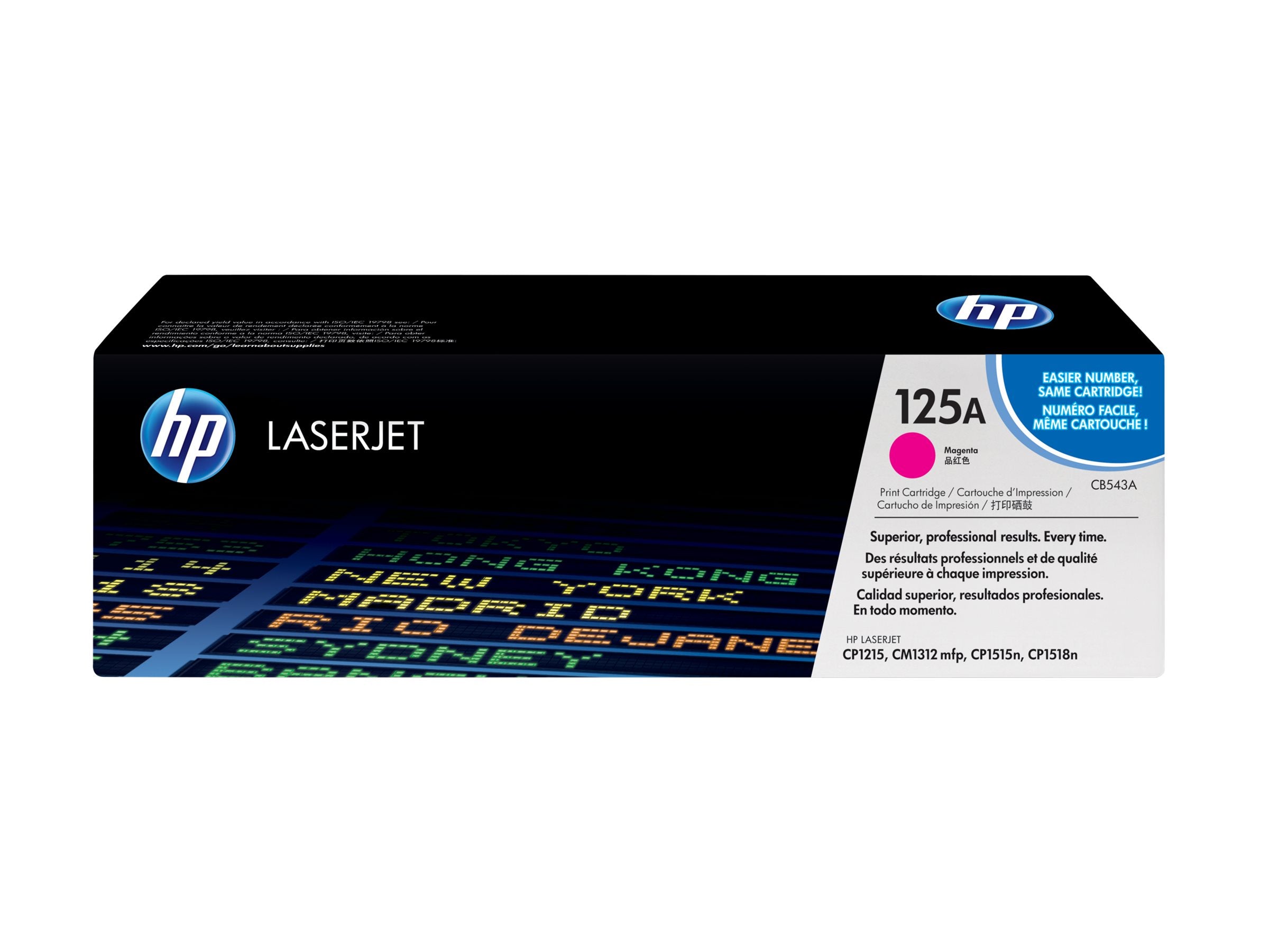 HP 125A Tonerpatrone Magenta Detailansicht