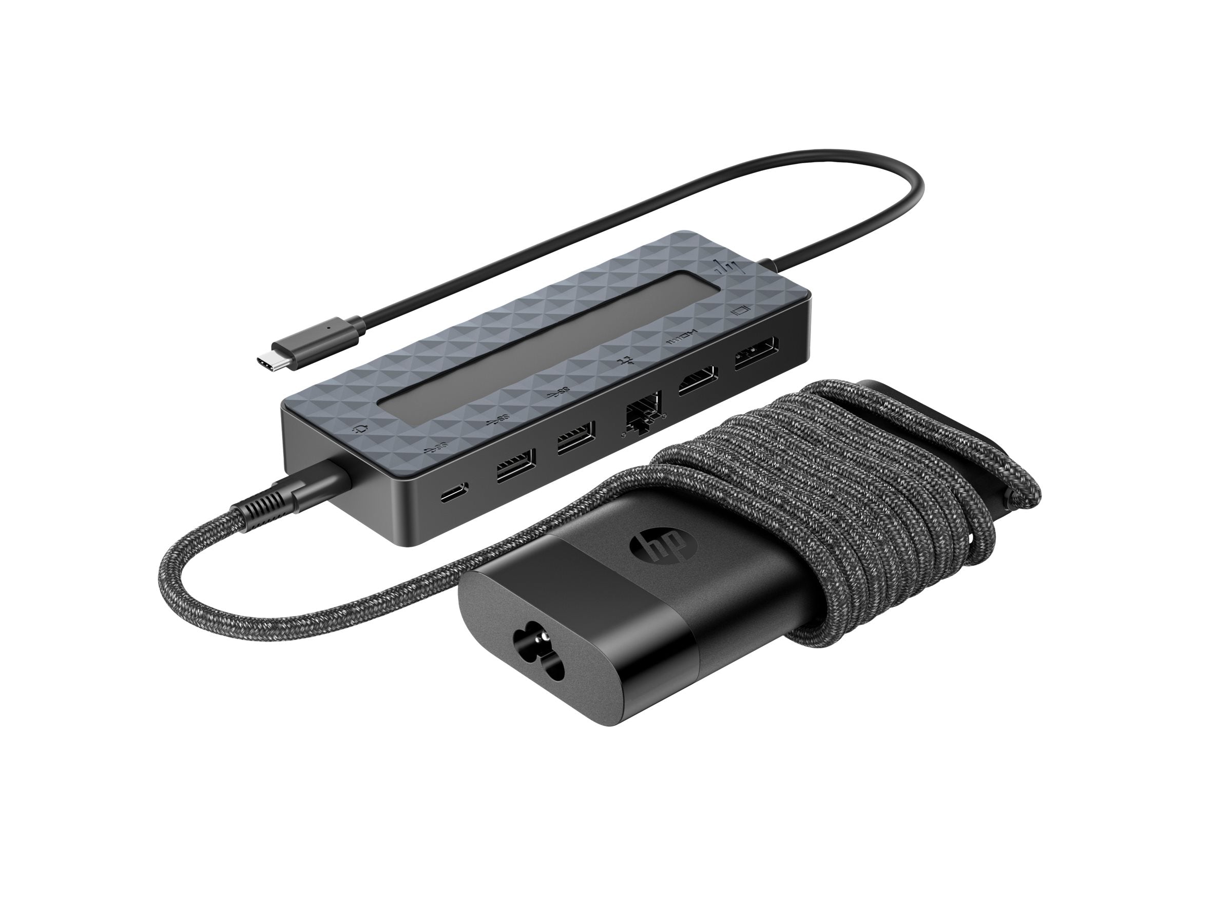 HP Universal USB-C Hub and Laptop Charger Combo - Vorderansicht