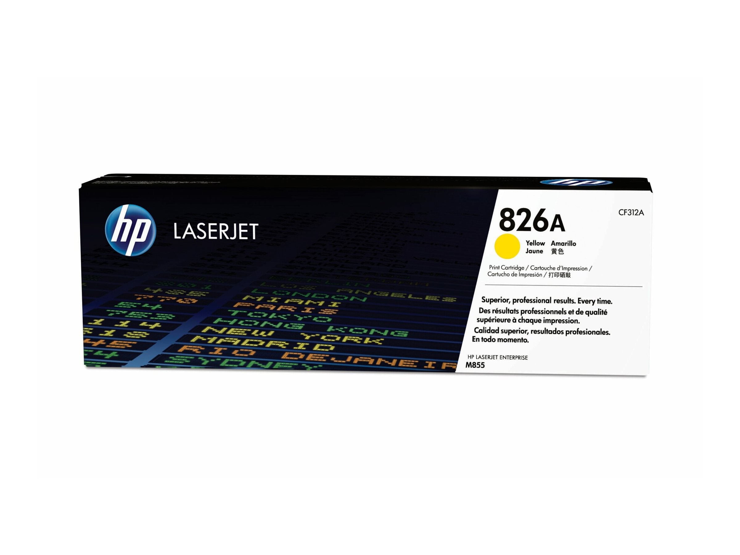 HP 826A Original Toner gelb Detailansicht