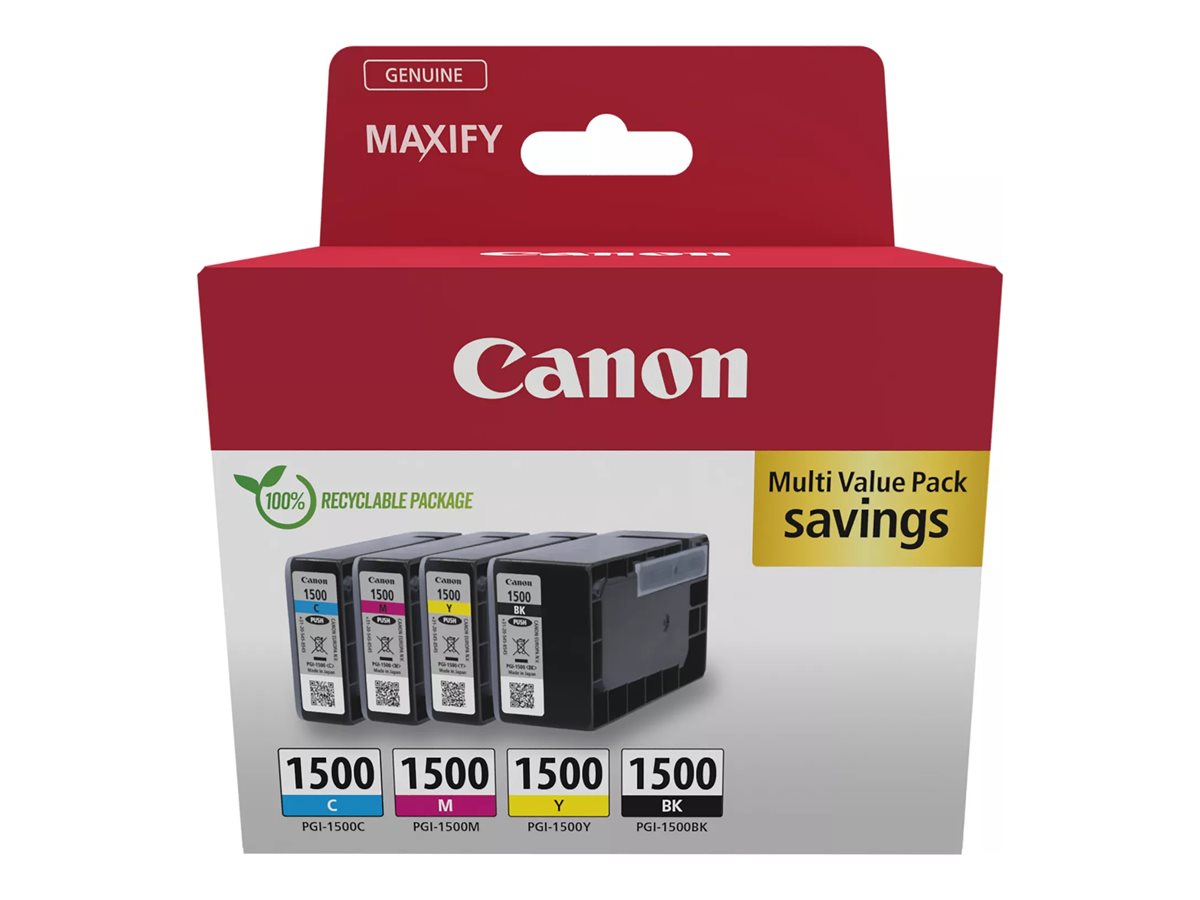 CANON PGI-1500 Ink Cartridge BK/C/M/Y MULTI Vorderansicht