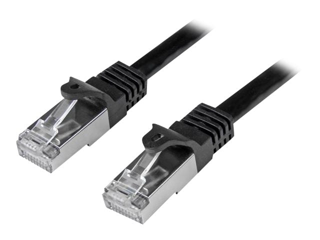 Verpackung des STARTECH.COM 0.5m Black Gigabit Snagless RJ45 SFTP Cat6 Patch Cable