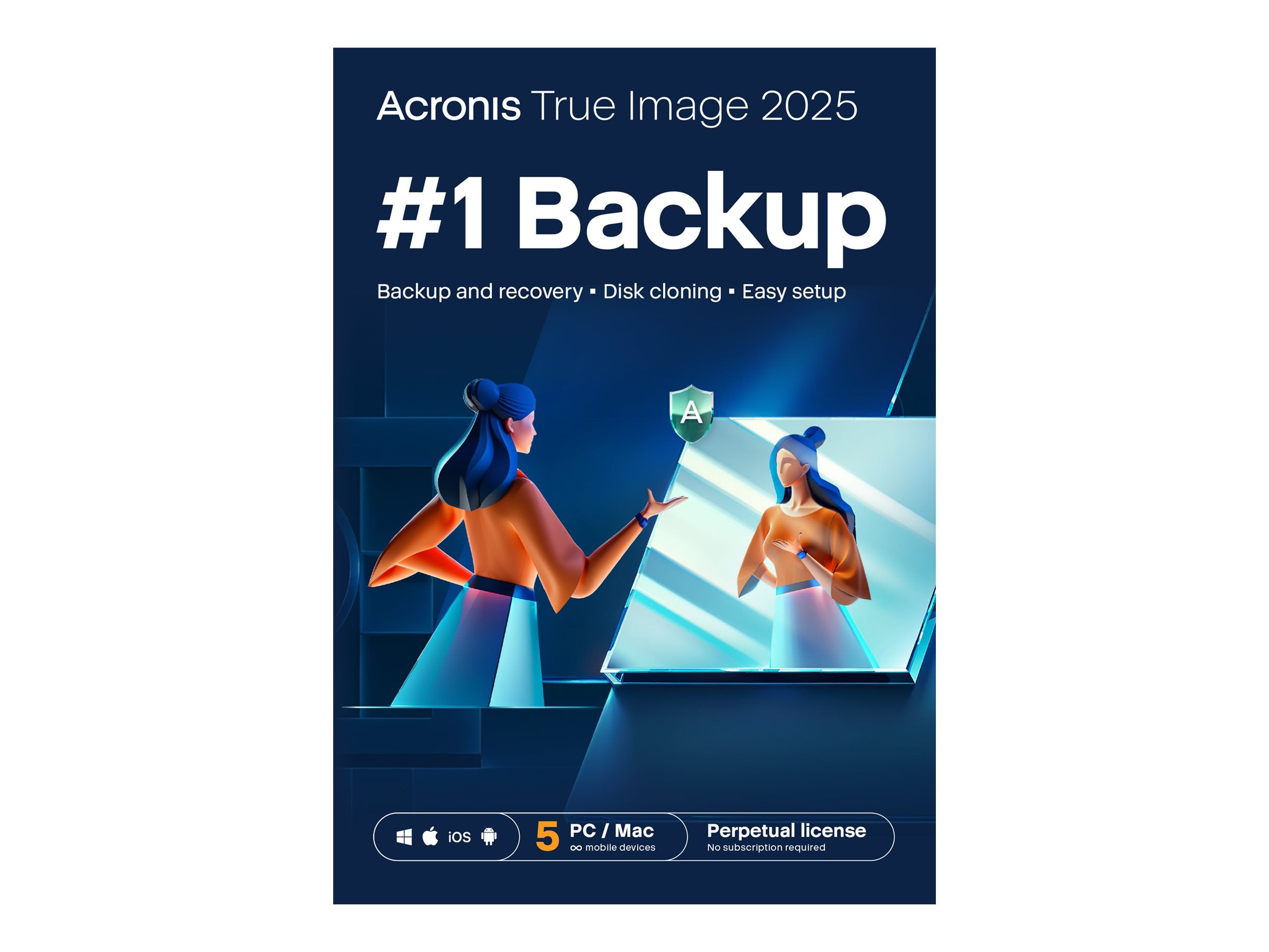 Acronis True Image 2025 Vorderansicht