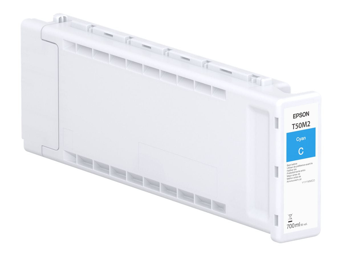 EPSON 4LB UltraChrome XD3 Cyan T50M2 700ml SC-T7700 Vorderansicht