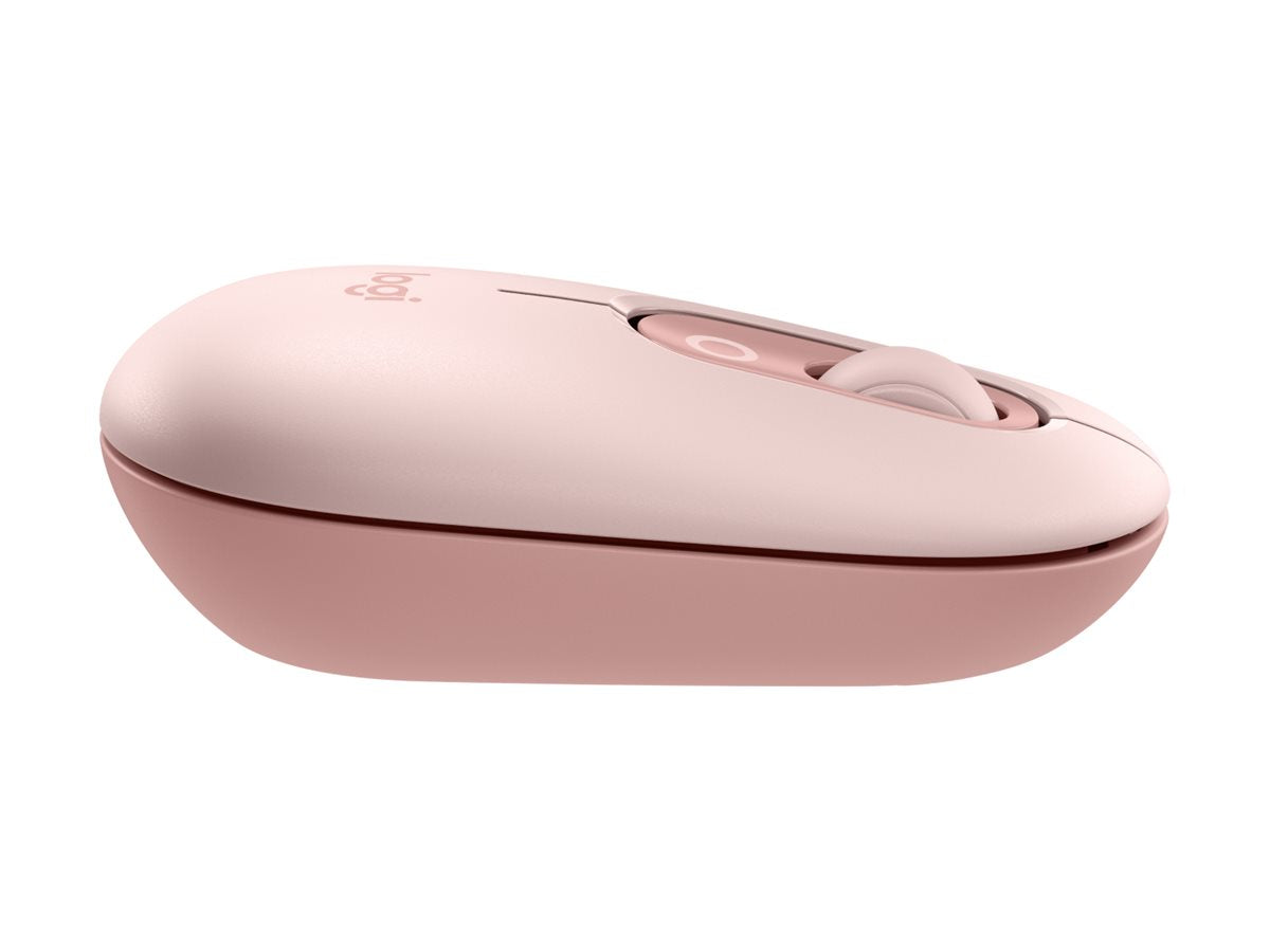 LOGITECH POP Mouse with emoji - ROSE Vorderansicht