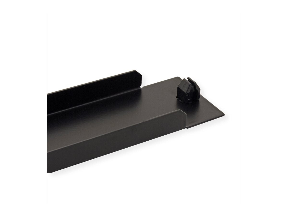 VALUE 19-Blindplatte Snap-in 1 HE RAL 9005 Tiefschwarz - Verpackung