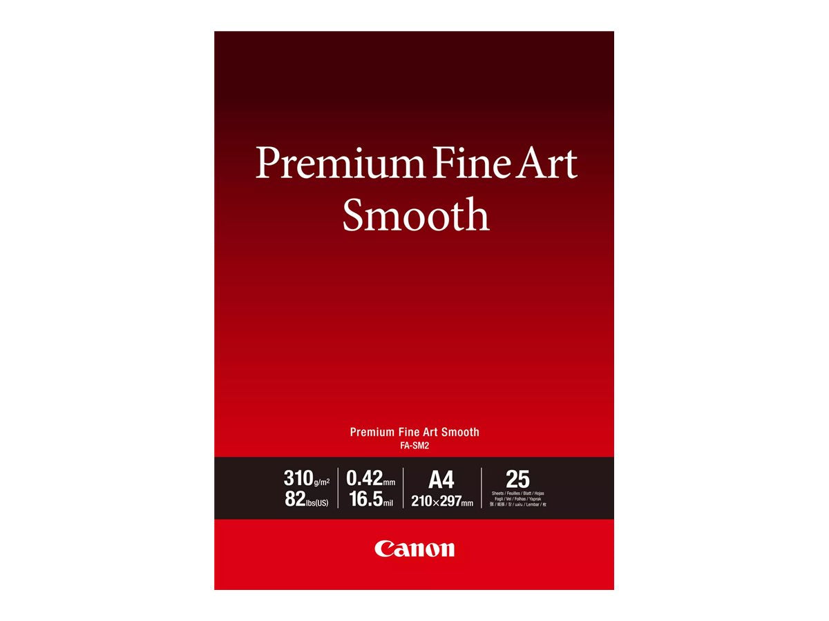 CANON FA-SM2 A4 Premium Fine Art Smooth Paper Vorderansicht