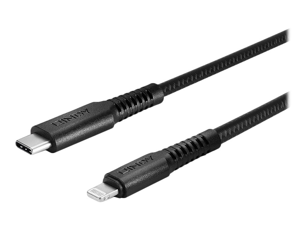 LINDY 3m robustes USB Typ C an Lightning Kabel Verpackung
