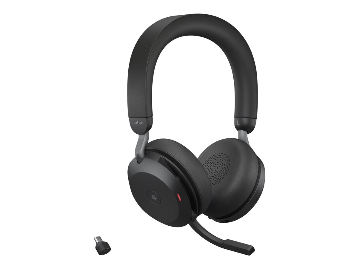 Jabra Evolve2 75 Link380/390c MS Stereo Std Black im Einsatz