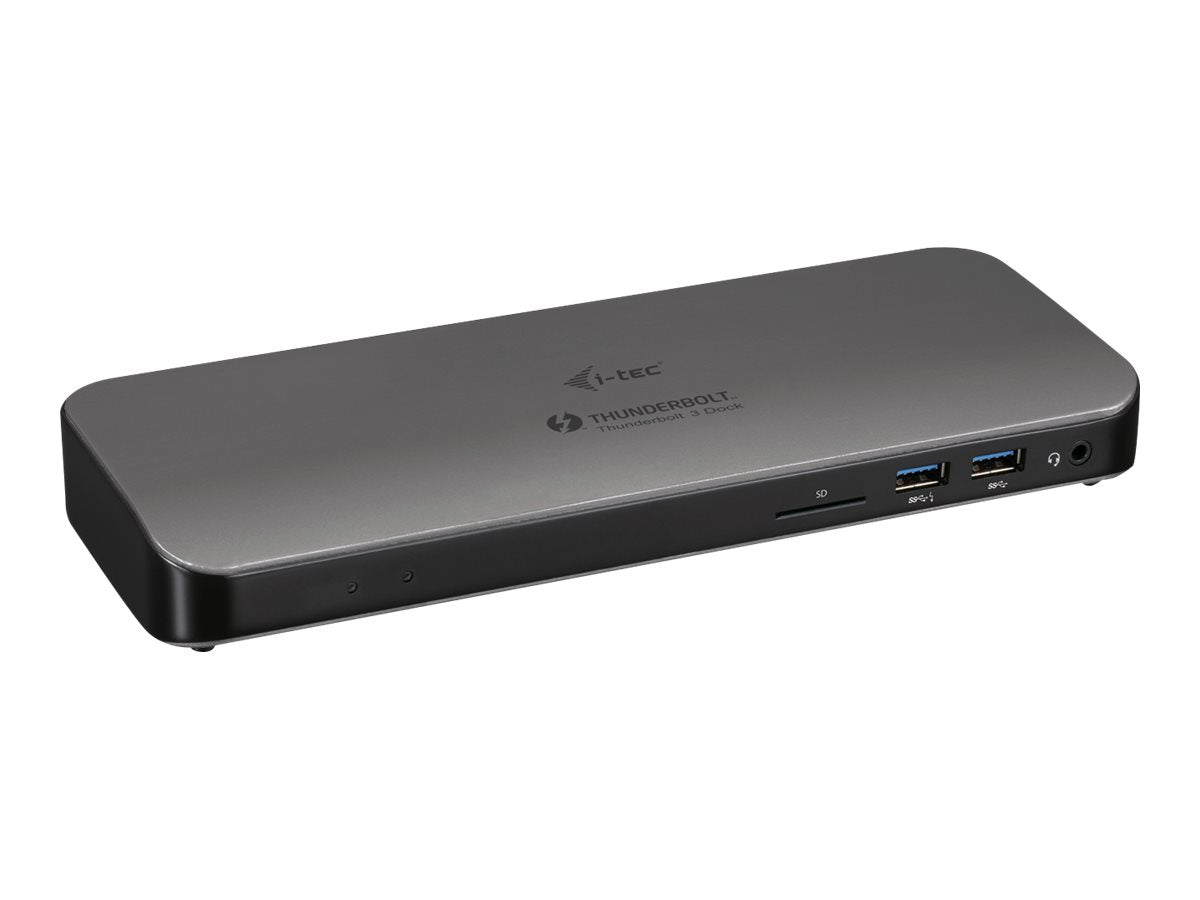 I-TEC Thunderbolt3 Dual 4K Docking Station Vorderansicht