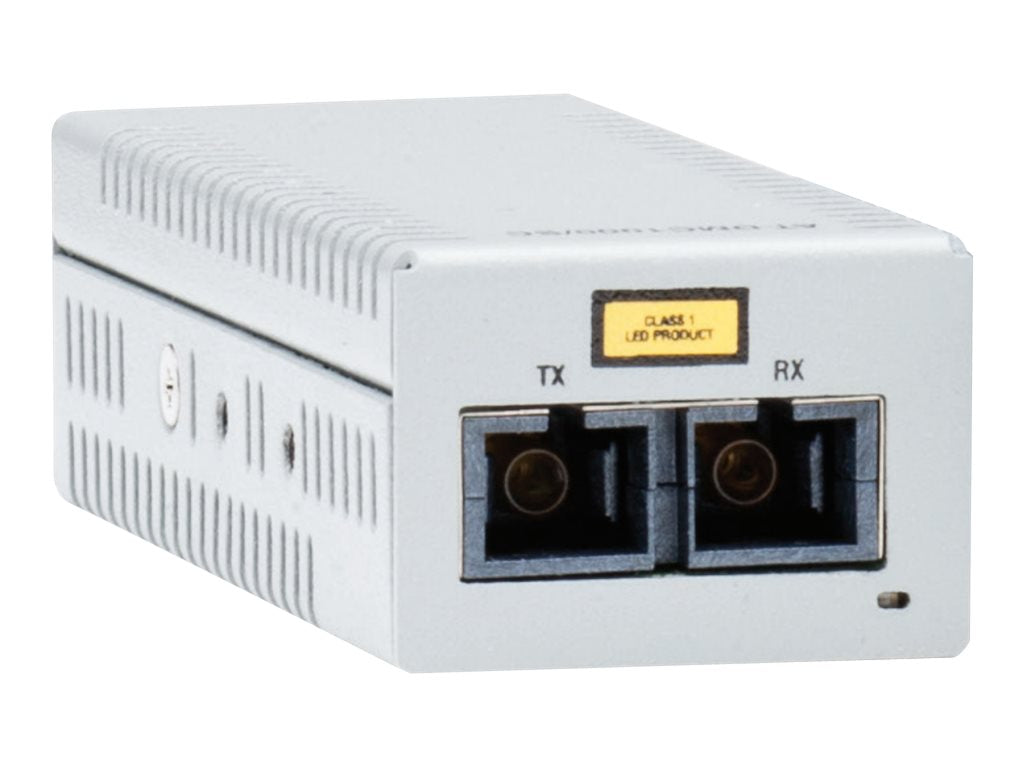 ALLIED Desktop Mini Media Converter 100TX to 100FX LC Connector - Vorderansicht