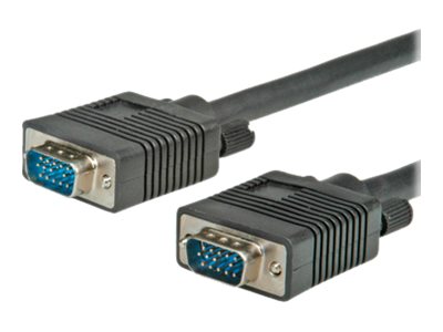 VALUE SVGA Kabel HD15 ST - ST 3m Vorderansicht