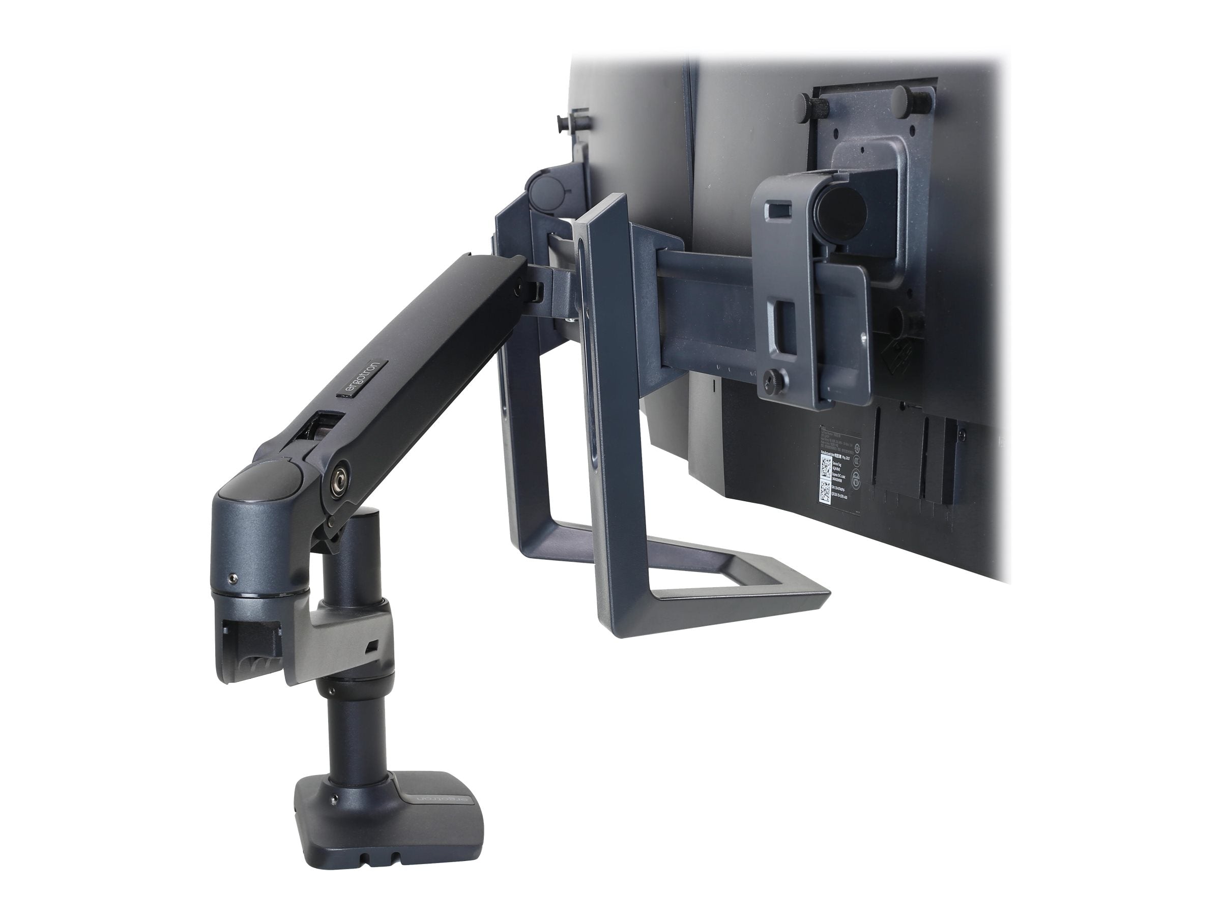 Verpackung des ERGOTRON LX Dual Direct Griff Kits matte schwarz