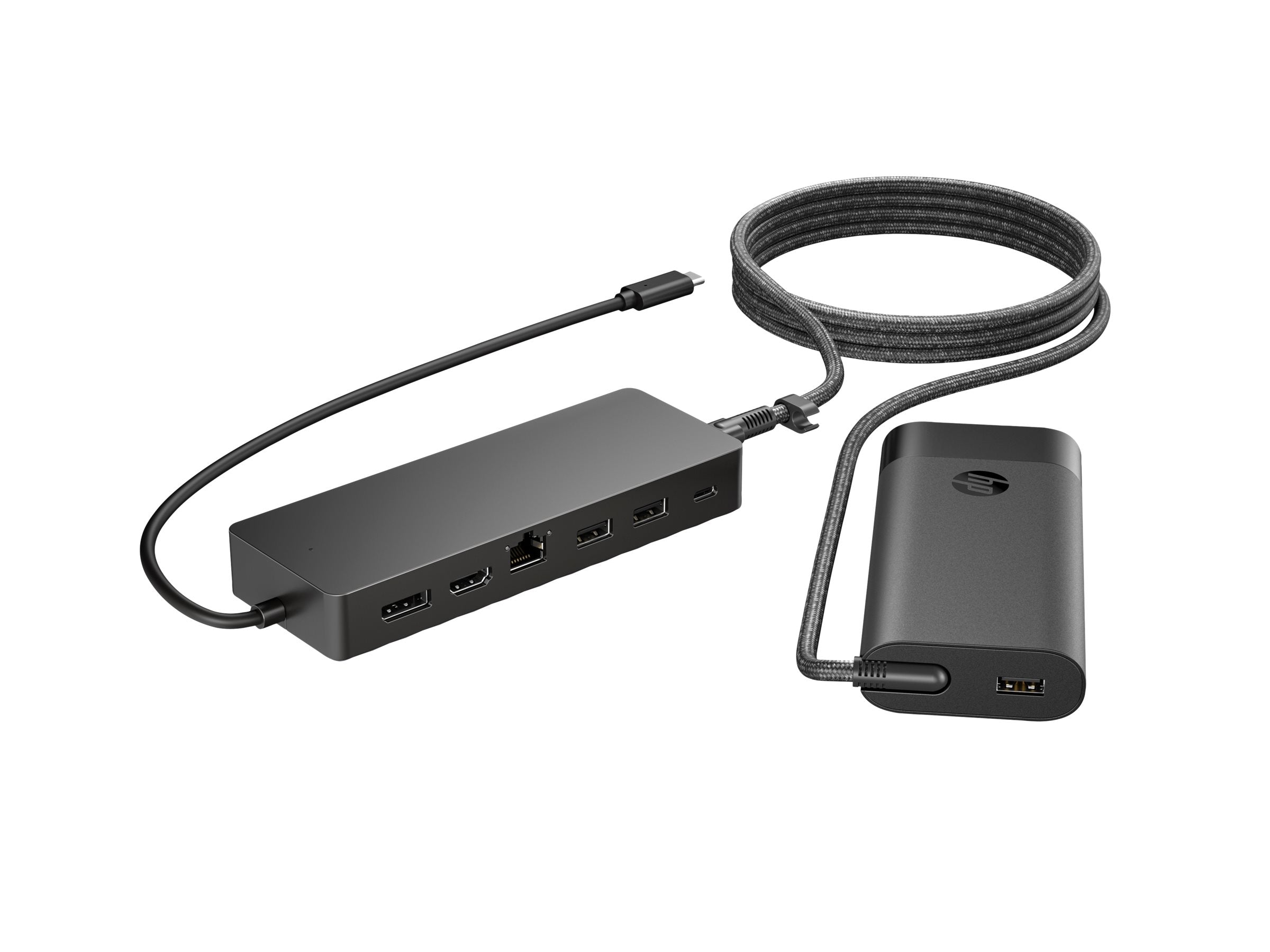 HP Universal USB-C Hub and Laptop Charger Combo - Anschlüsse