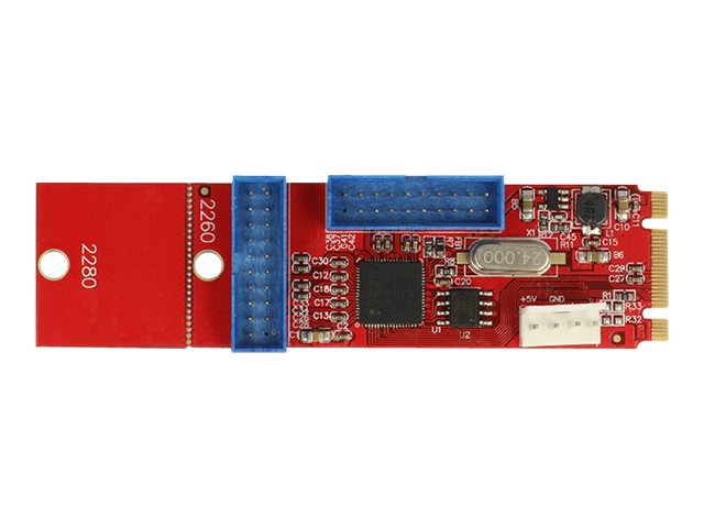 DELOCK Konverter M.2 Key B+M Stecker Detailansicht