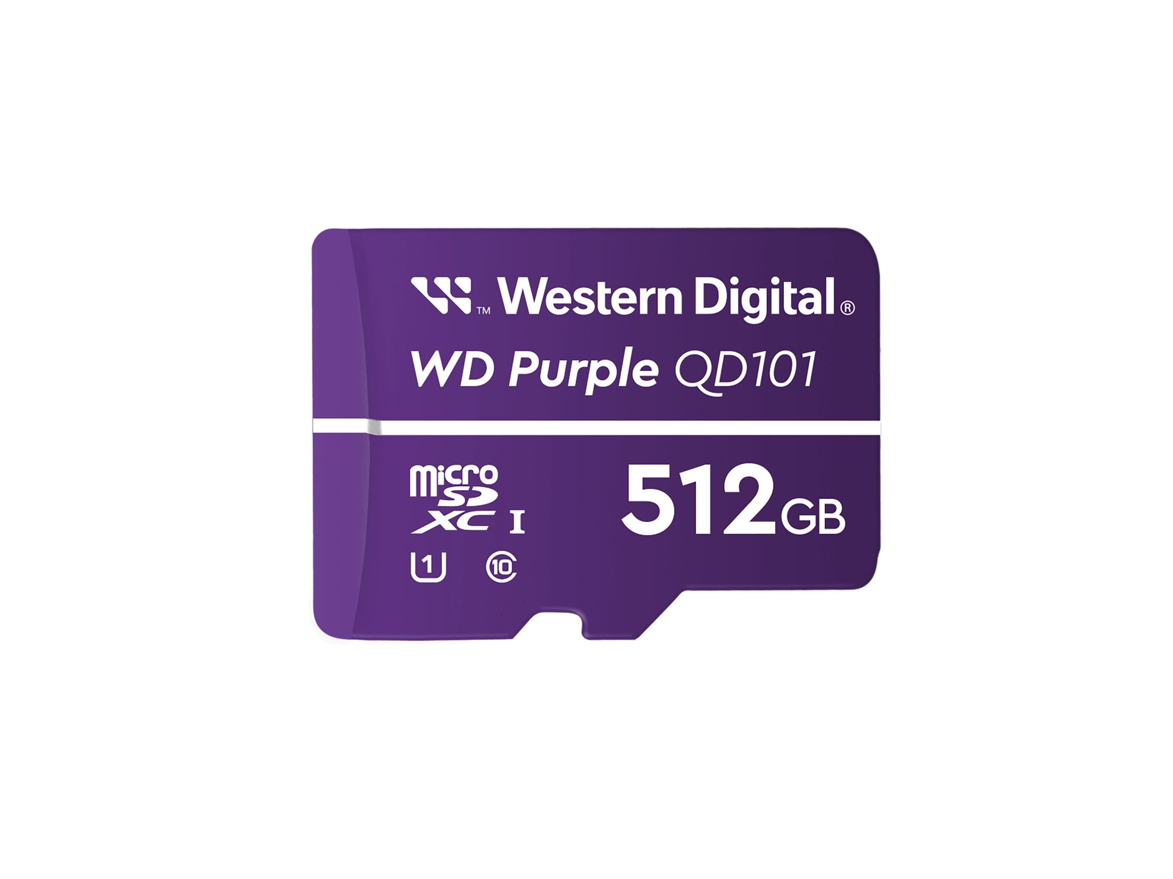WD Purple 512GB microSDXC Vorderansicht
