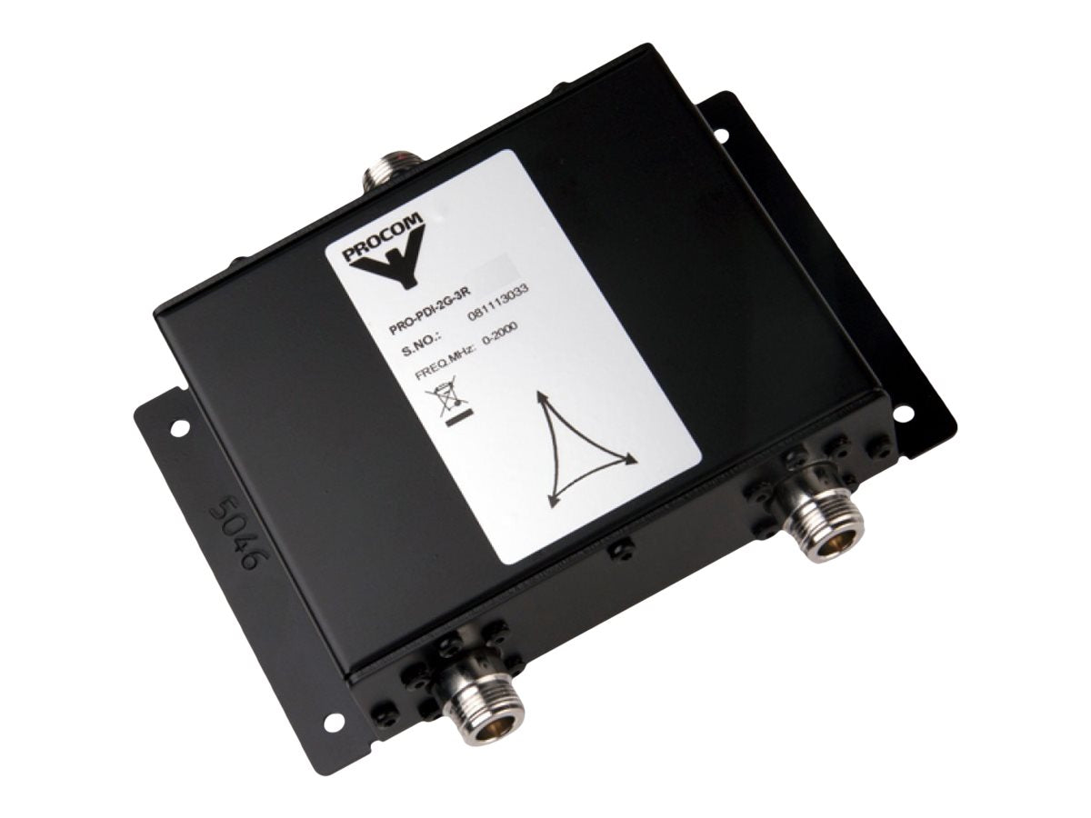 PROCOM PRO-PDI-2G-3R Resistiver Leistungssplitter Vorderansicht