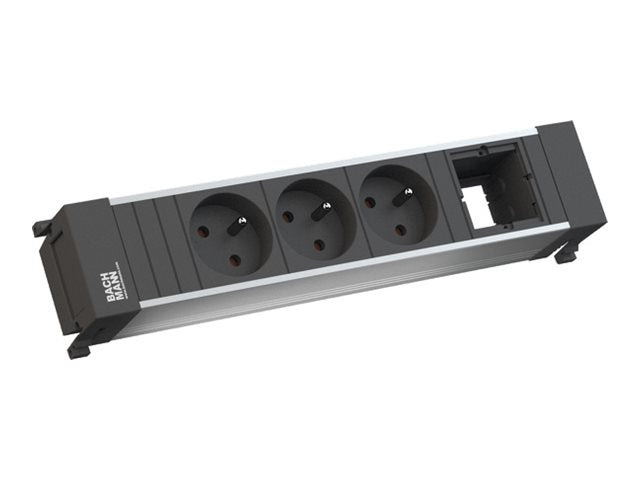 BACHMANN POWER FRAME 3xUTE 1xCM 0,2m GST18mit Logo - Vorderansicht