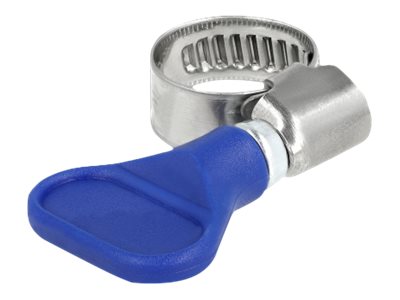 DELOCK Schlauchschelle Edelstahl 400 SS mit Flügelmutter Verpackung