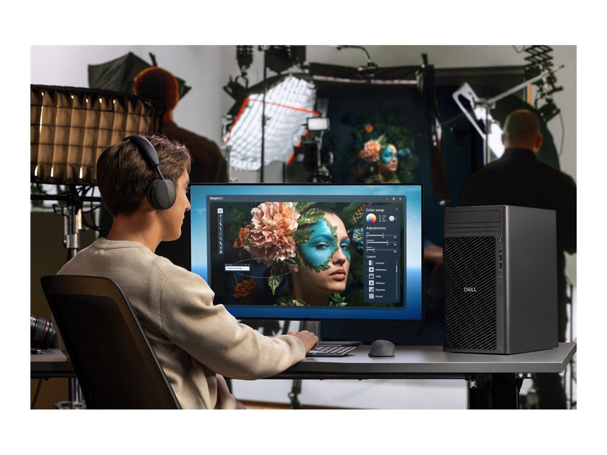 DELL Pro Max Tower T2 FCT2250 Rückansicht