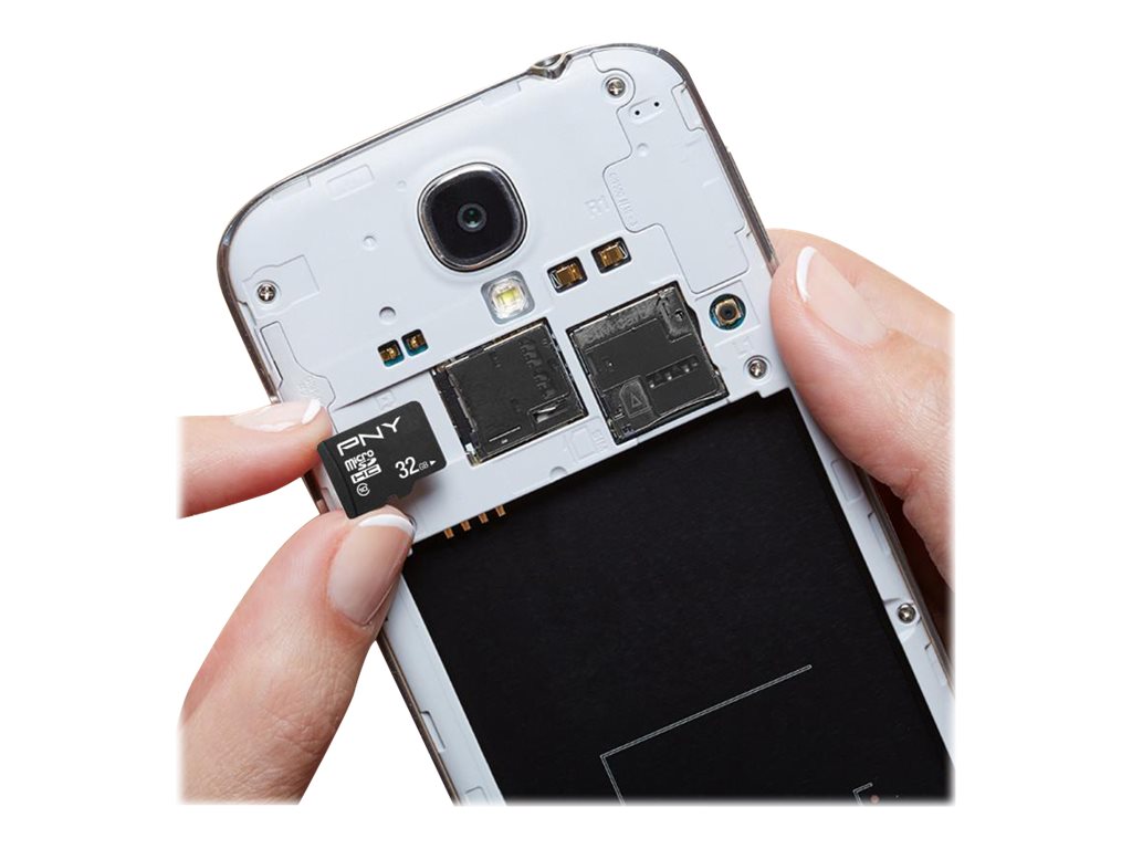 PNY Micro SD Card Performance Plus 32GB Verpackung